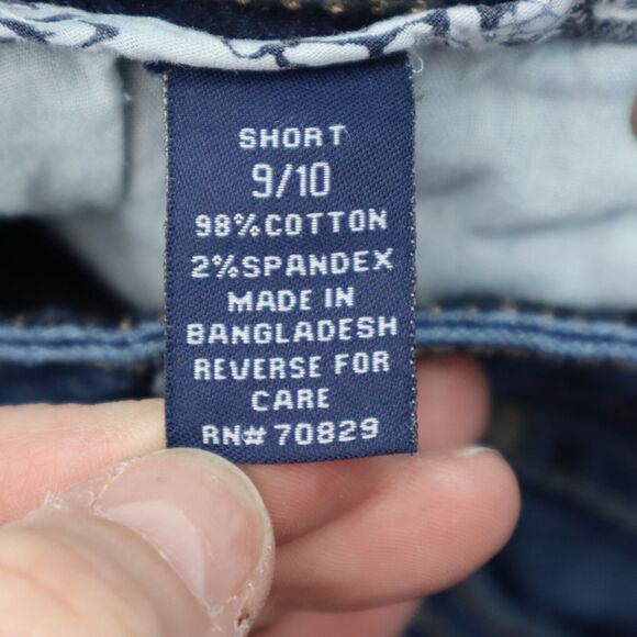 Rue21 Pants Womens 10 Blue Denim Flat Front Mid Rise Boot Pockets Jeans - Picture 3 of 16